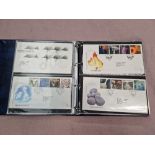 Album of 88 FDCs having every set of stamps issued by Royal Mail between March 24th 1998 and 16th