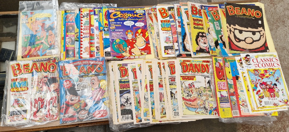 Three large boxes of books, annuals and comics. - Image 7 of 8