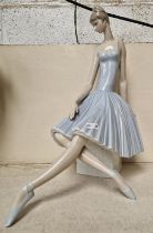 A large Lladro ballerina.