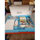 A Nintendo Wii games console.