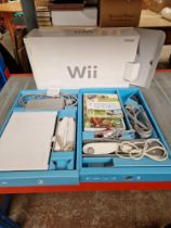 A Nintendo Wii games console.