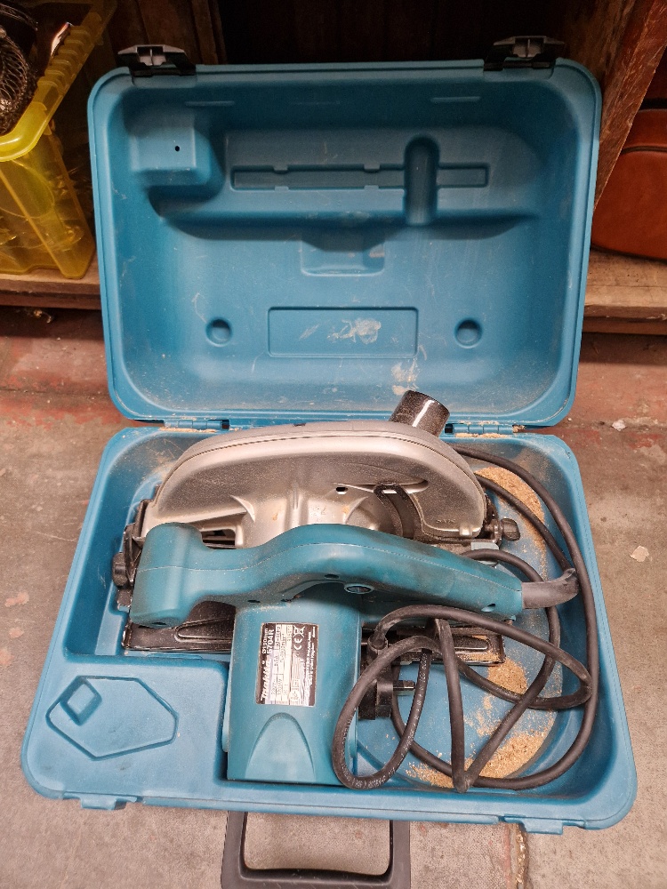 A Makita 5704R chop saw