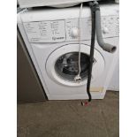 An Indesit washing machine.