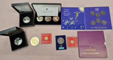 Various commemorative coins