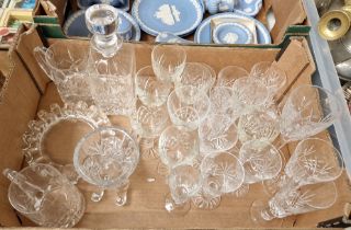 Box of glassware