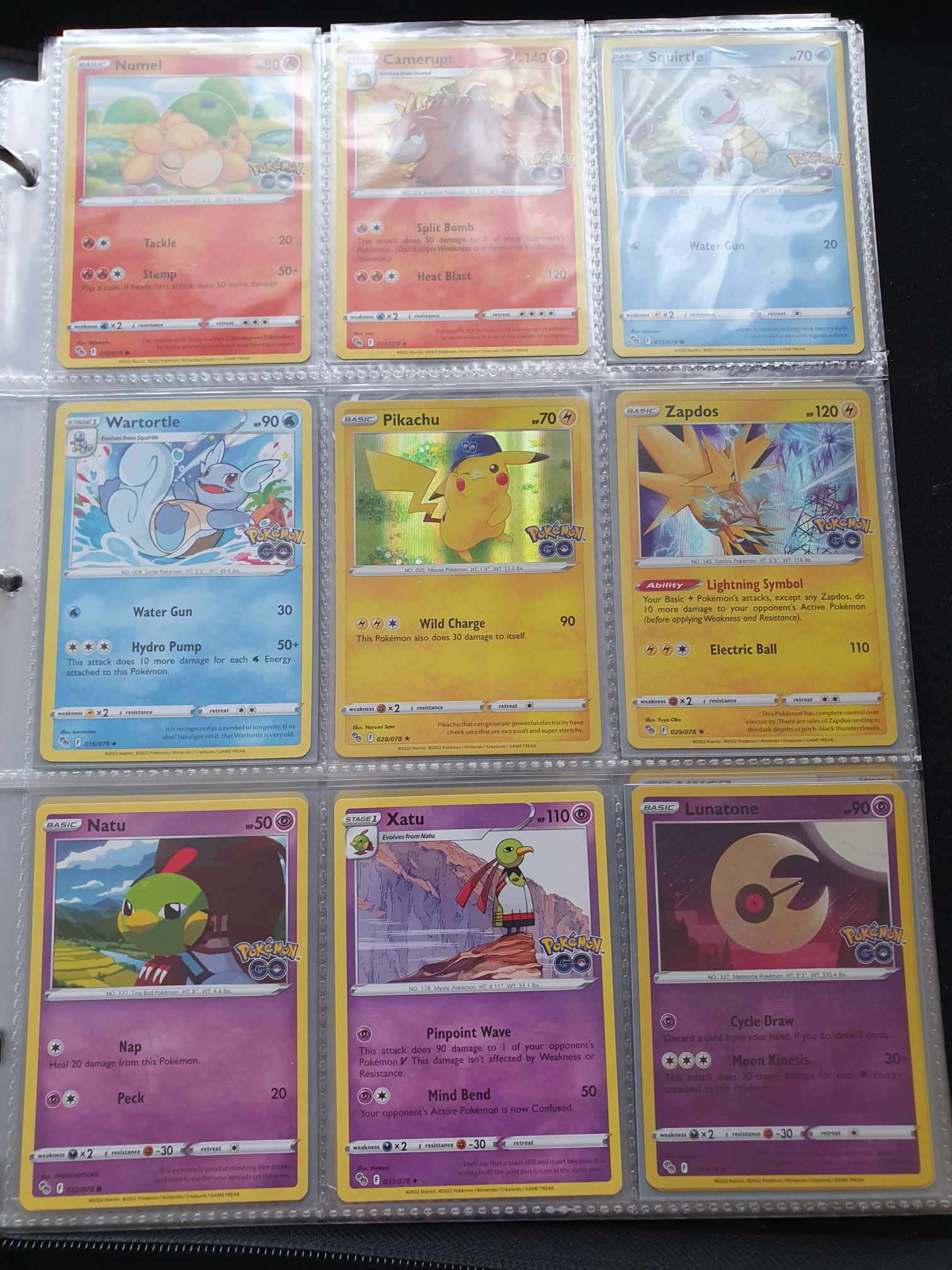 A folder of Pokemon cards, over 200, various sets including GX, EX, promo cards, Pikachu set.... - Image 13 of 24