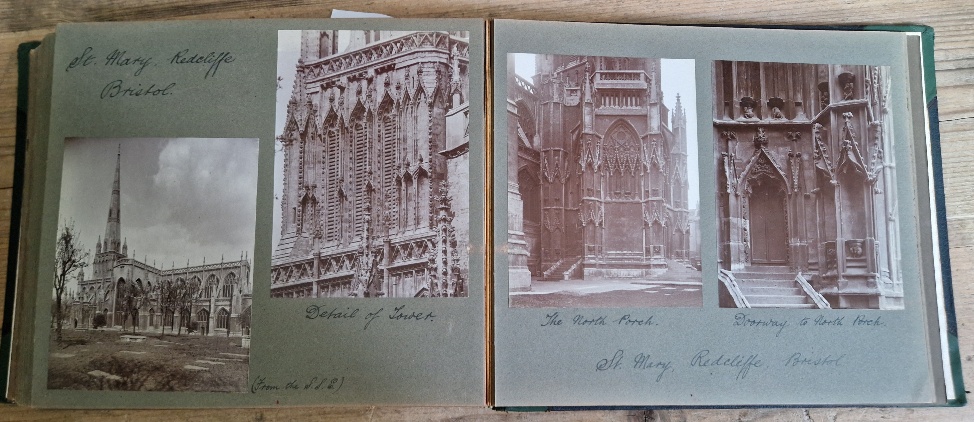 Six photograph albums containing architectural photographs of Cathedrals and churches, dating from - Image 31 of 63