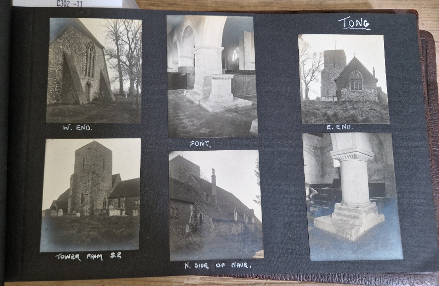 Six photograph albums containing architectural photographs of Cathedrals and churches, dating from - Image 57 of 63