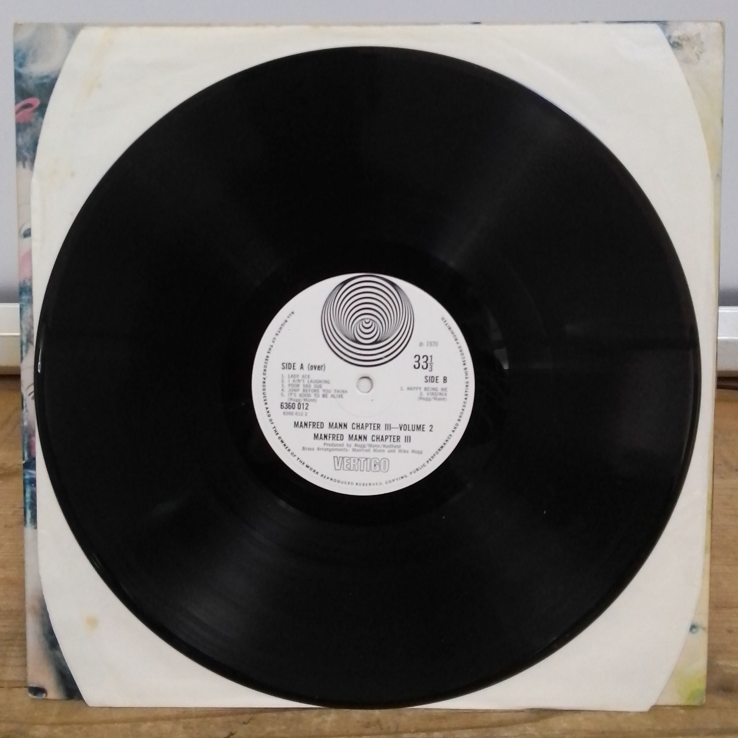 Manfred Mann - Chapter Three Volume Two, gatefold stereo LP, 1st pressing, UK 1970, Vertigo 6360 012 - Image 4 of 5