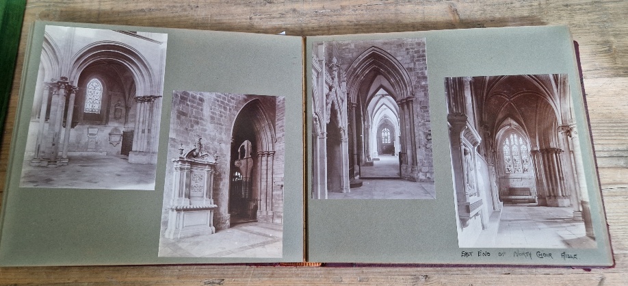Six photograph albums containing architectural photographs of Cathedrals and churches, dating from - Image 54 of 63