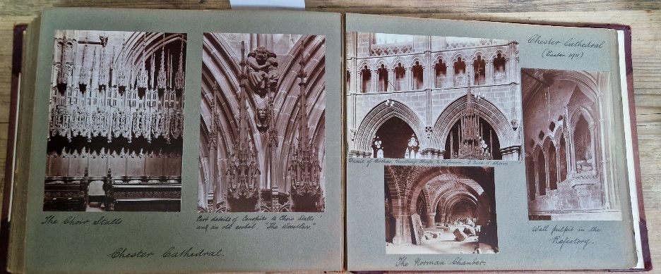 Six photograph albums containing architectural photographs of Cathedrals and churches, dating from - Image 49 of 63