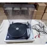 A Thorens TD 160 B MkII record player