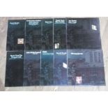 Obscure/Brian Eno, a group of ten experimental LPs, catalogue numbers: OBS 8 -10 and obscure no. 1-7