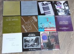Nine assorted mainly jazz LPs and two boxed sets including Ron Geesin, Carla Bley, Dolphy/