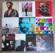 A group of ten assorted jazz LPs including McCoy Tyner - Sahara, Jaki Byard, four Cecil Taylor, John