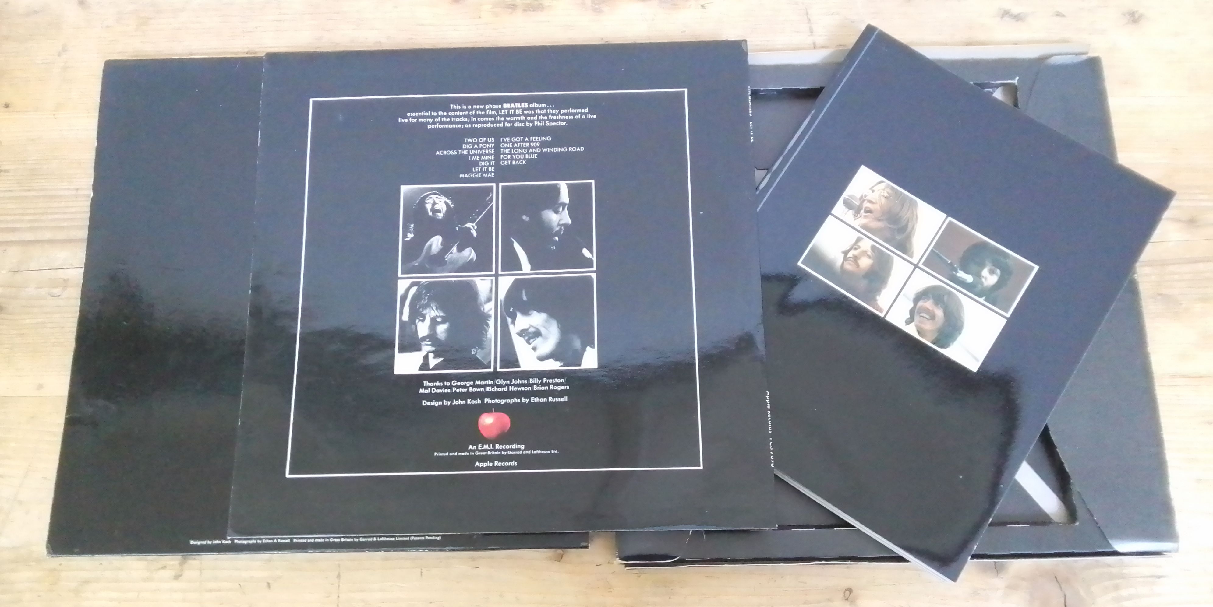 The Beatles - Let It Be, box set LP with booklet, Apple Records PXS 1 PCS 7096 - Bild 2 aus 4