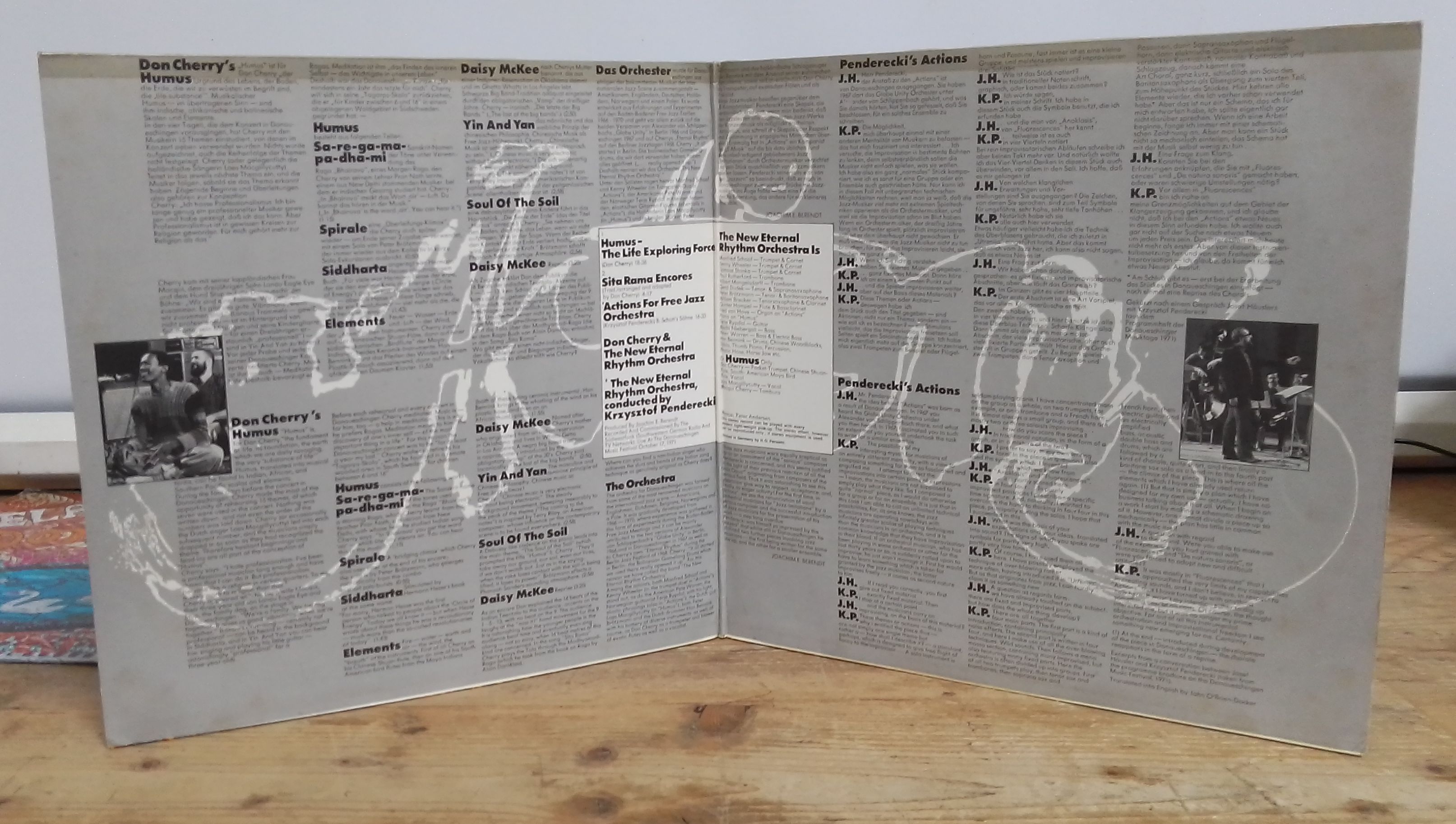 Three Don Cherry LPs comprising Don Cherry - Organic Music Society, gatefold stereo 2xLP, 1st - Bild 15 aus 17