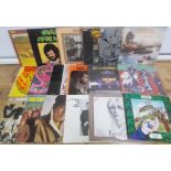 A collection of 20 mainly rock LPs including Nilsson Sings Newman, Philip Goodhand-Tait, Gary Burton