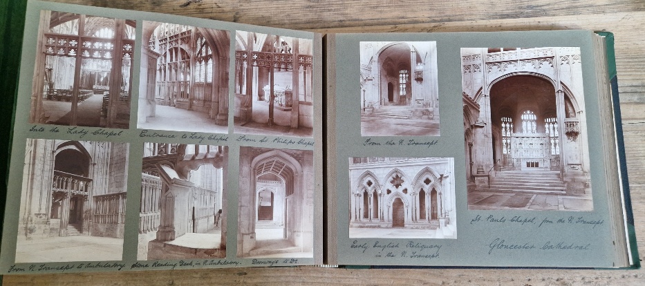 Six photograph albums containing architectural photographs of Cathedrals and churches, dating from - Image 21 of 63