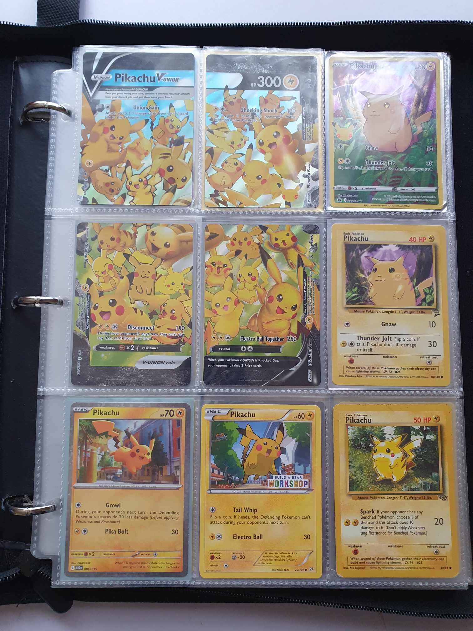 A folder of Pokemon cards, over 200, various sets including GX, EX, promo cards, Pikachu set.... - Image 8 of 24