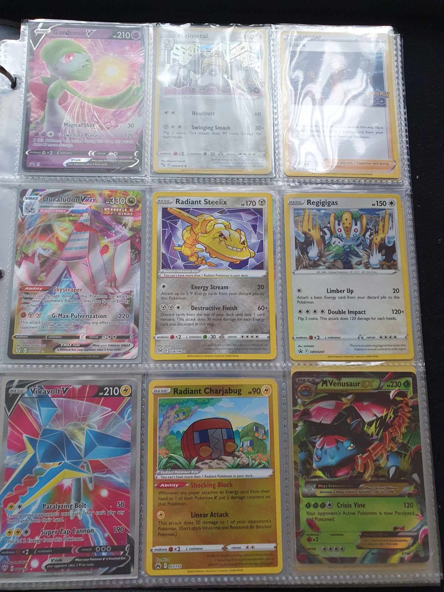 A folder of Pokemon cards, over 200, various sets including GX, EX, promo cards, Pikachu set.... - Image 21 of 24