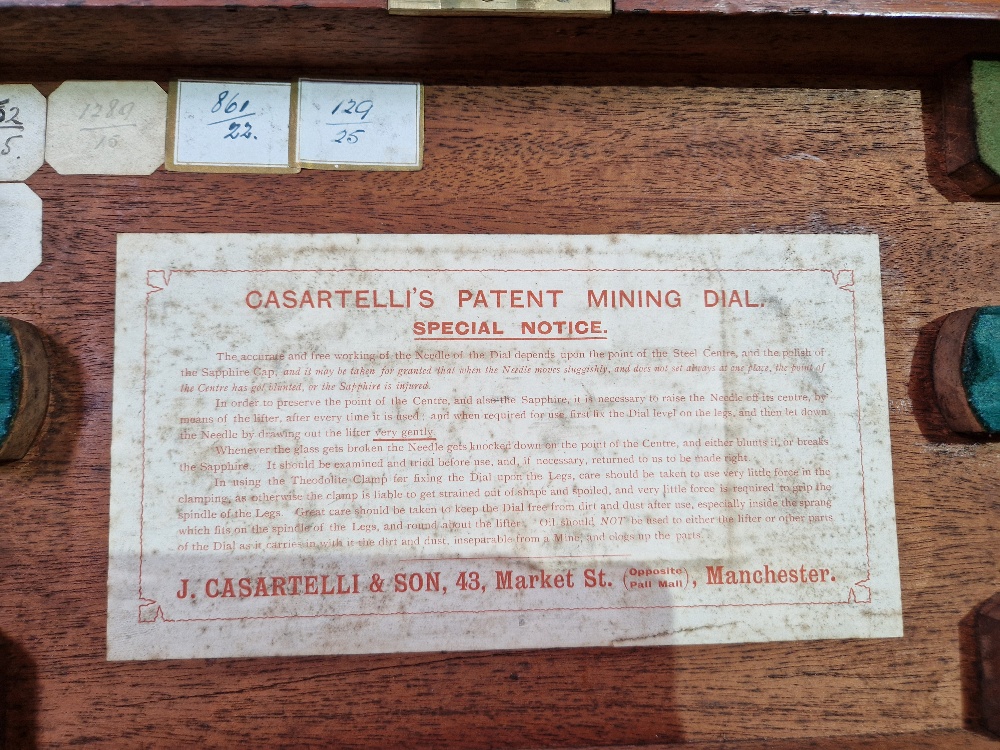 A Casartelli's Mining Dial in fitted case. - Image 2 of 14