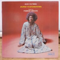 Alice Coltrane Featuring Pharoah Sanders - Journey In Satchidananda, gatefold stereo LP, 1st