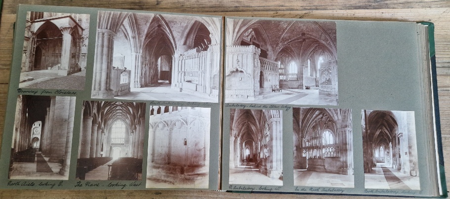 Six photograph albums containing architectural photographs of Cathedrals and churches, dating from - Image 26 of 63