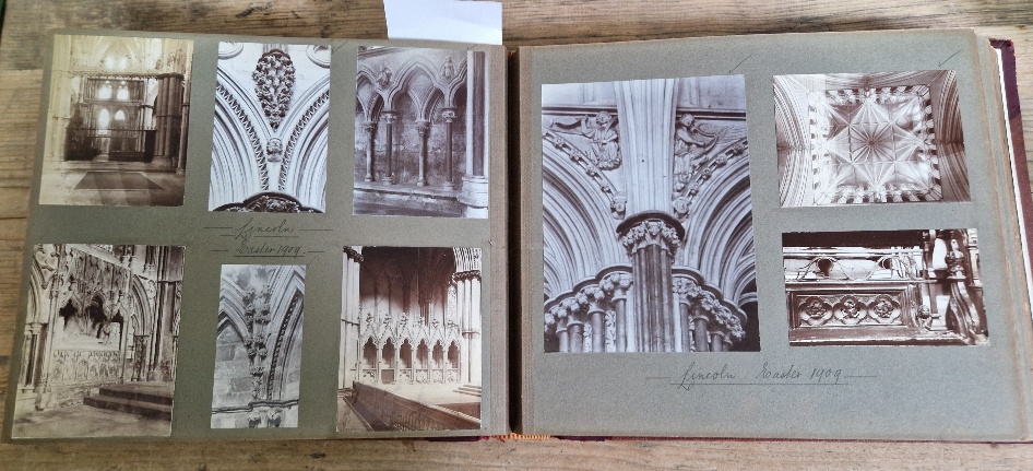 Six photograph albums containing architectural photographs of Cathedrals and churches, dating from - Image 44 of 63
