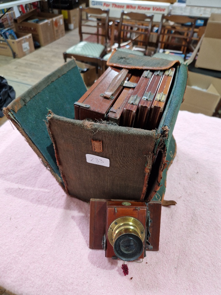 A Pembroke plate camera and with Pembroke symmetrical lens