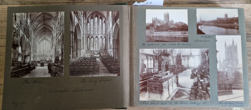 Six photograph albums containing architectural photographs of Cathedrals and churches, dating from - Image 7 of 63