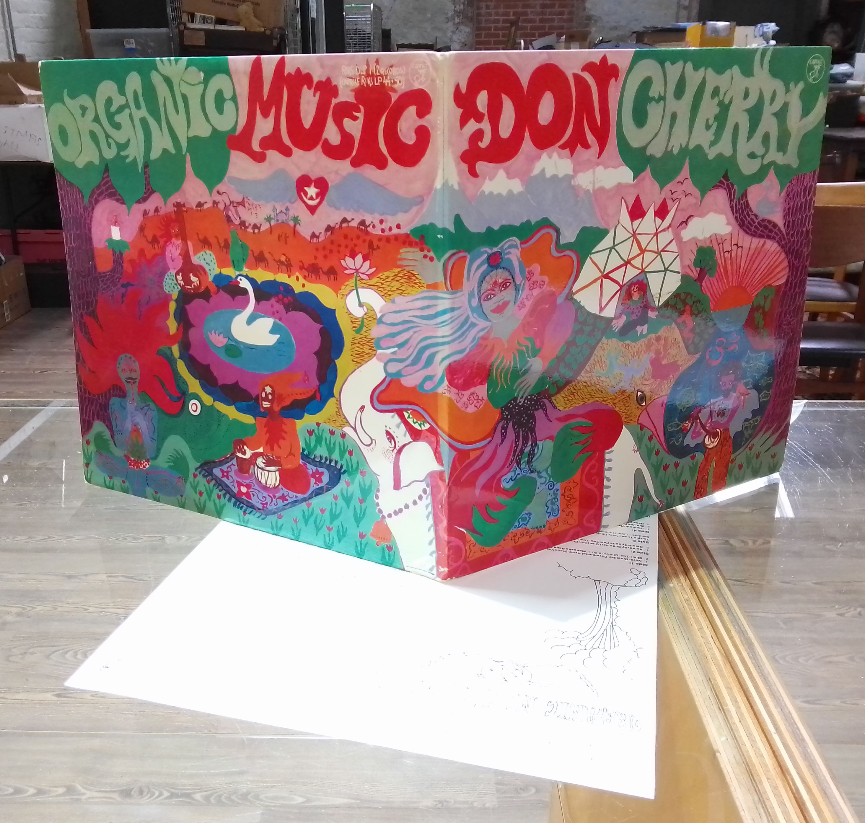 Three Don Cherry LPs comprising Don Cherry - Organic Music Society, gatefold stereo 2xLP, 1st - Bild 4 aus 17