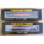 Two Graham Farish by Bachmann N gauge model engines: Class 57/3 Diesel 57301 Scott Tracy Virgin