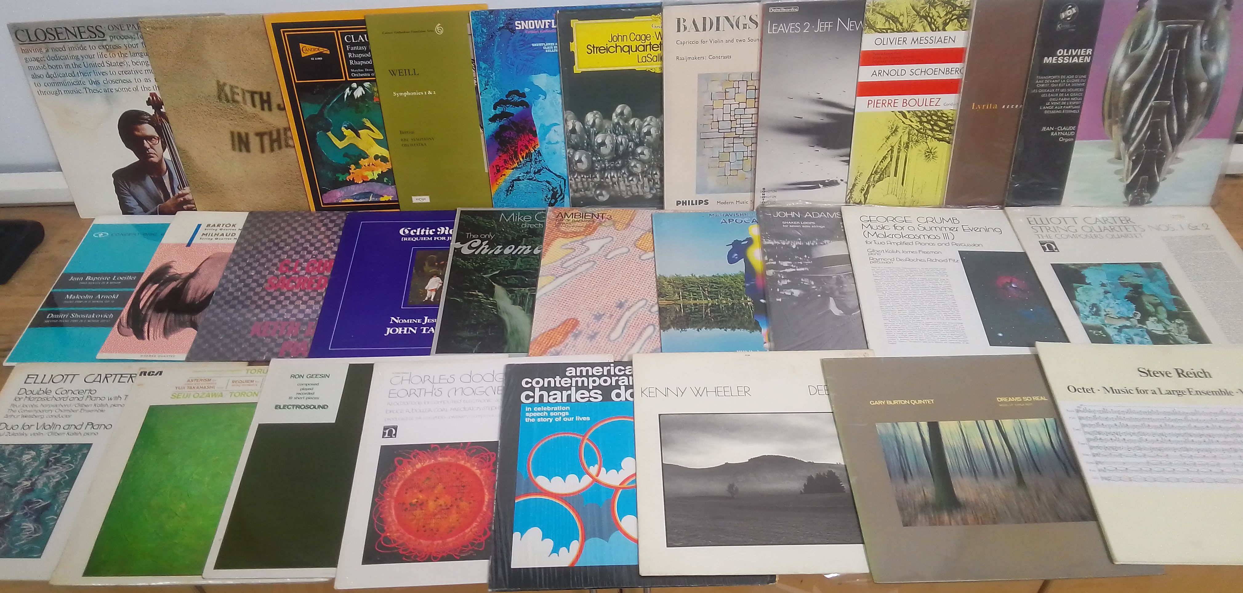 A quantity of mainly classical, contemporary classical and experimental LPs, approximately 90 LPs - Image 3 of 3