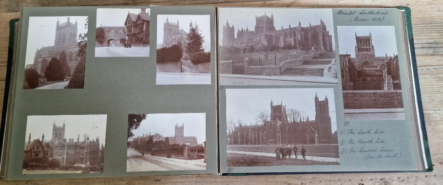 Six photograph albums containing architectural photographs of Cathedrals and churches, dating from - Image 28 of 63