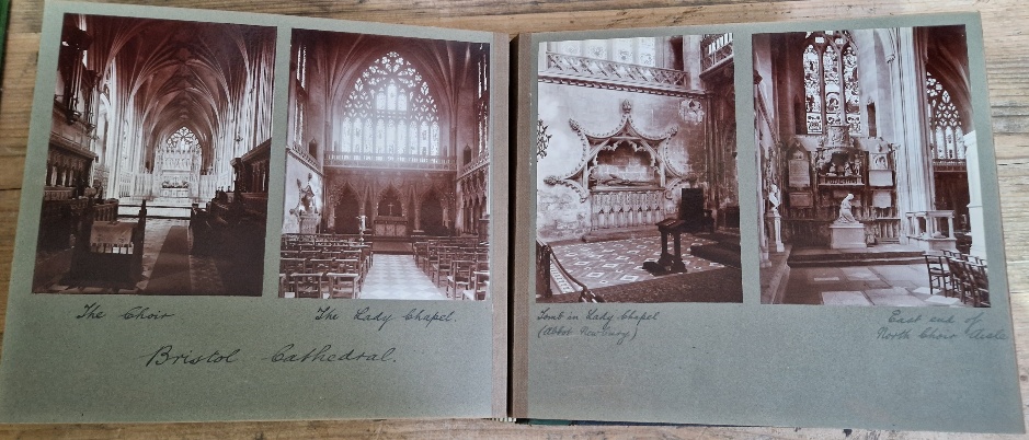Six photograph albums containing architectural photographs of Cathedrals and churches, dating from - Image 29 of 63