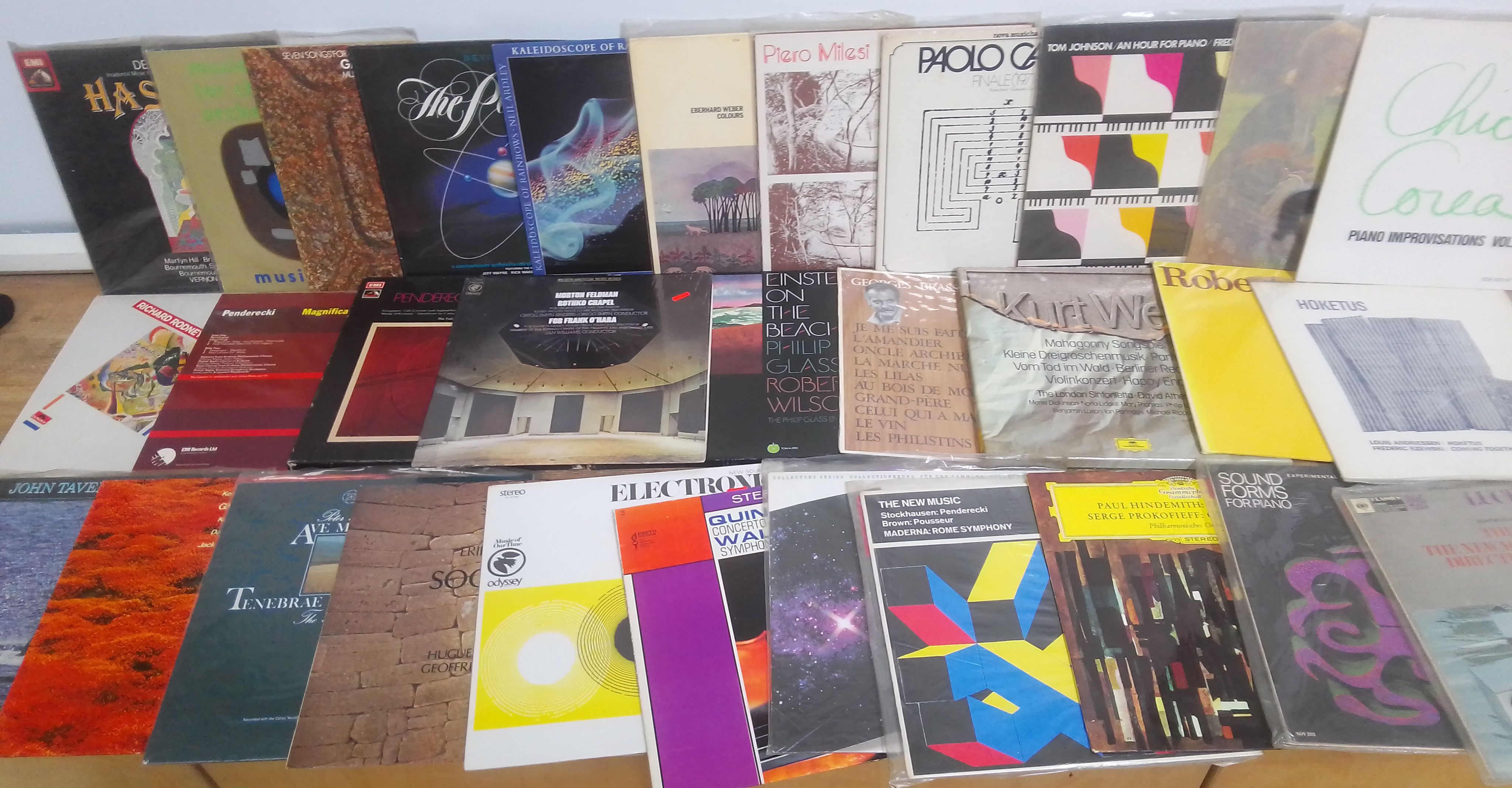 A quantity of mainly classical, contemporary classical and experimental LPs, approximately 90 LPs - Image 2 of 3