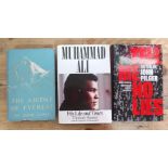 Three signed books comprising; John Hunt The Ascent of Everest signed by Edmund Hillary and another,