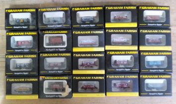 A group of twenty Graham Farish by Bachmann N gauge rolling stock