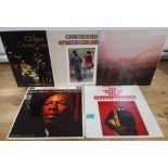 Five Ornette Coleman LPs comprising Change of the Century SAH-K 6099, The Shape of Jazz to Come