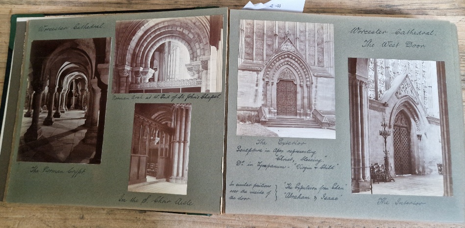 Six photograph albums containing architectural photographs of Cathedrals and churches, dating from - Image 9 of 63