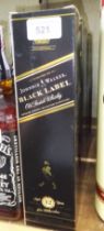 5 bottles of Jhonnie Walker Black Label.