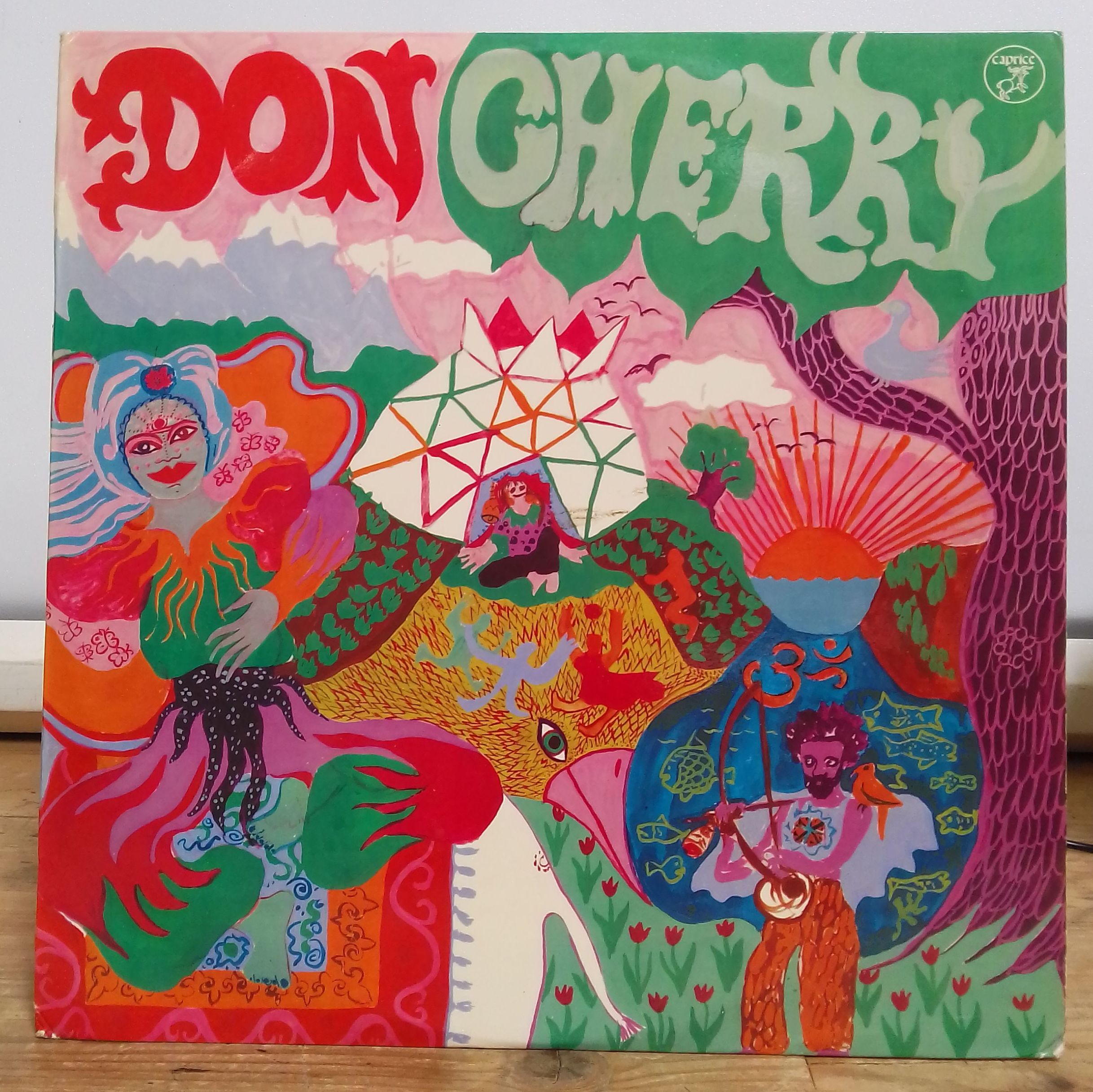 Three Don Cherry LPs comprising Don Cherry - Organic Music Society, gatefold stereo 2xLP, 1st - Bild 2 aus 17