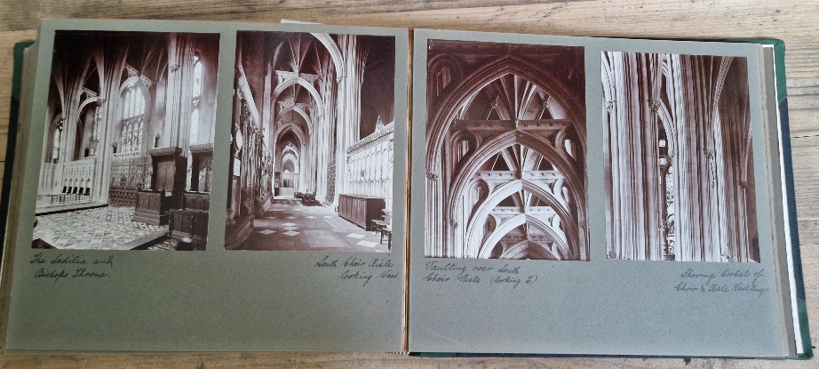 Six photograph albums containing architectural photographs of Cathedrals and churches, dating from - Image 30 of 63