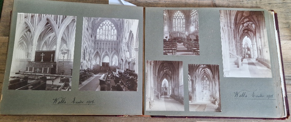 Six photograph albums containing architectural photographs of Cathedrals and churches, dating from - Image 37 of 63