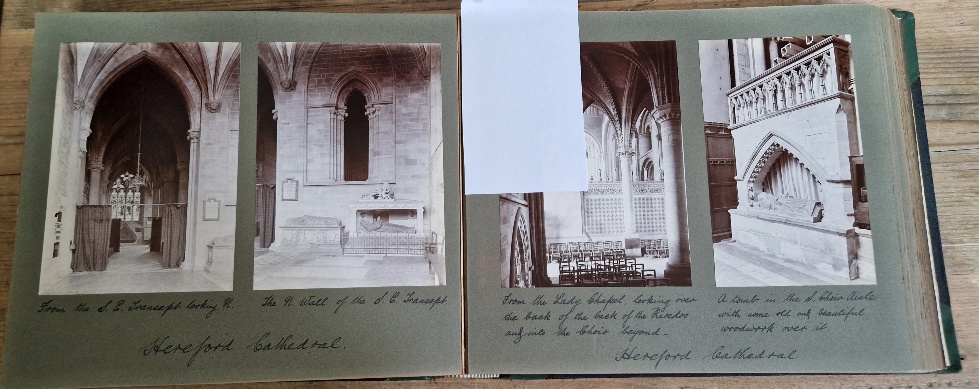 Six photograph albums containing architectural photographs of Cathedrals and churches, dating from - Image 15 of 63