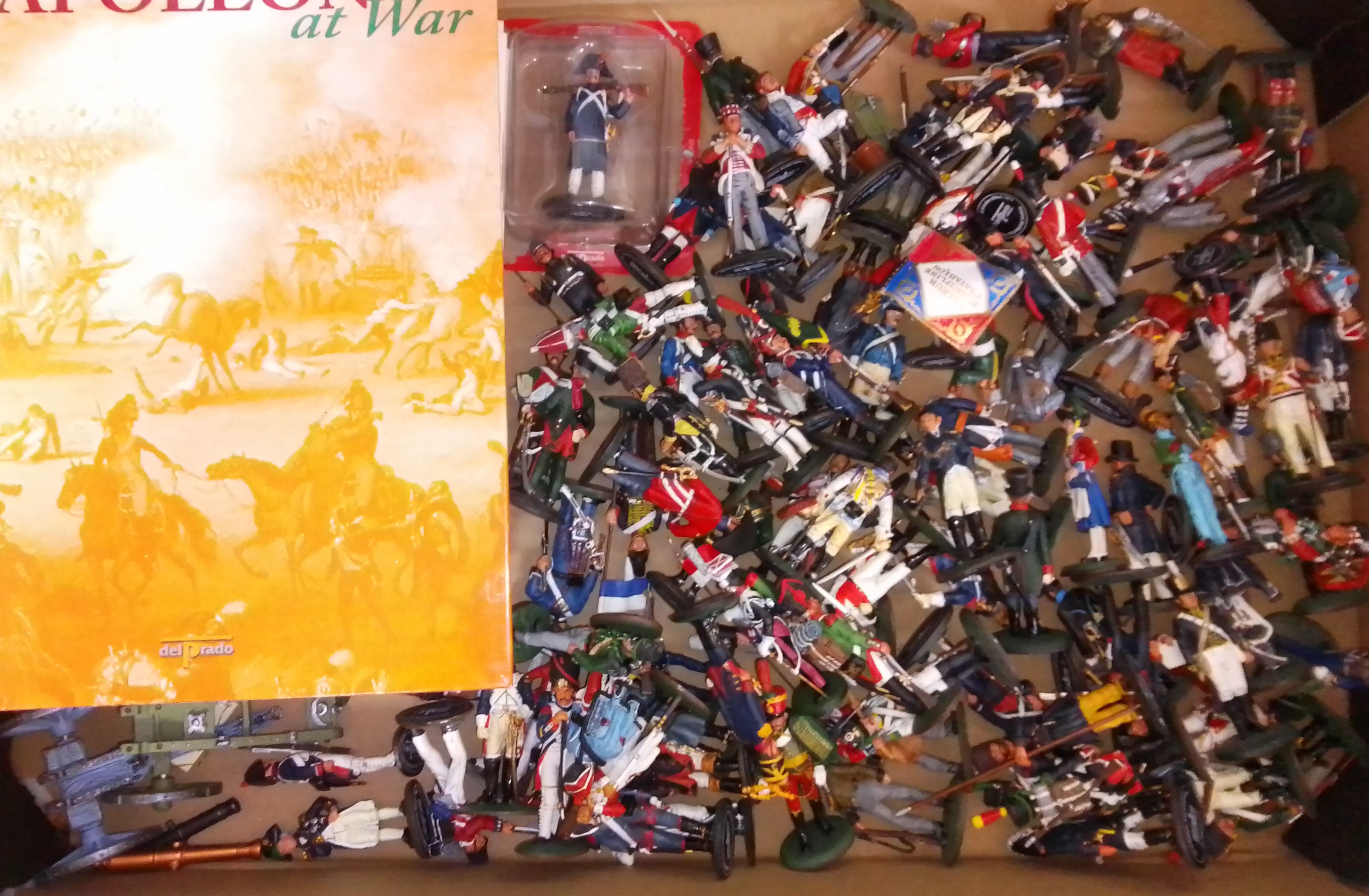 A collection of Del Prado Napoleon At war figures.