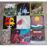 Ten assorted jazz LPs comprising The Revolutionary Ensemble - The People's Republic, The Archie