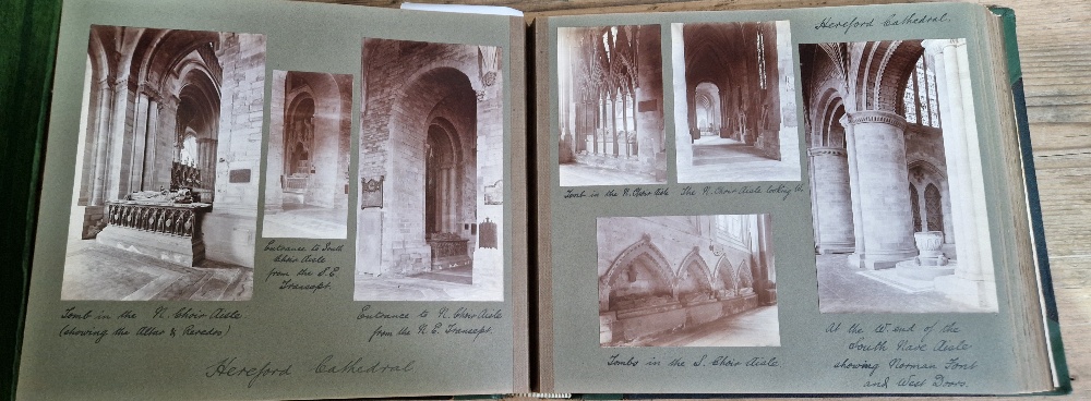 Six photograph albums containing architectural photographs of Cathedrals and churches, dating from - Image 16 of 63