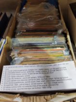 A box of comics including Marvel, DC, superheroes, Batman, X-Men, Superman, Conan the Barbarian,